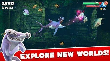 饥饿鲨：世界3d破解版