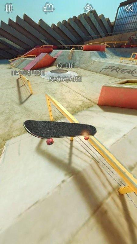 真实滑板