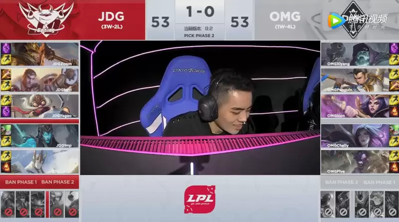 2019LPL春季赛常规赛2月24日JDG VS OMG视频回顾