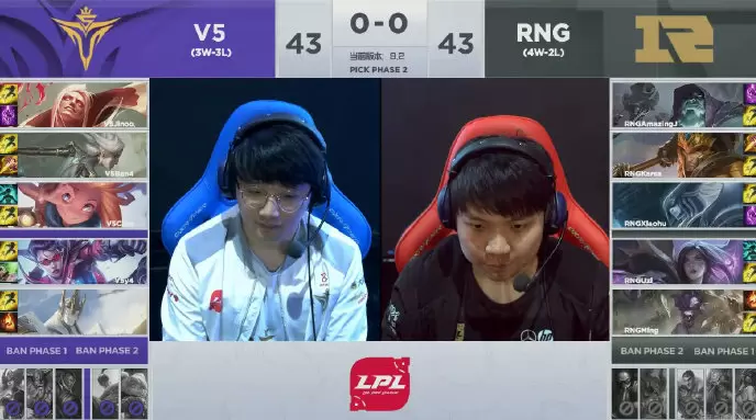 AJ厄加特天秀12杀 RNG势如破竹零封V5