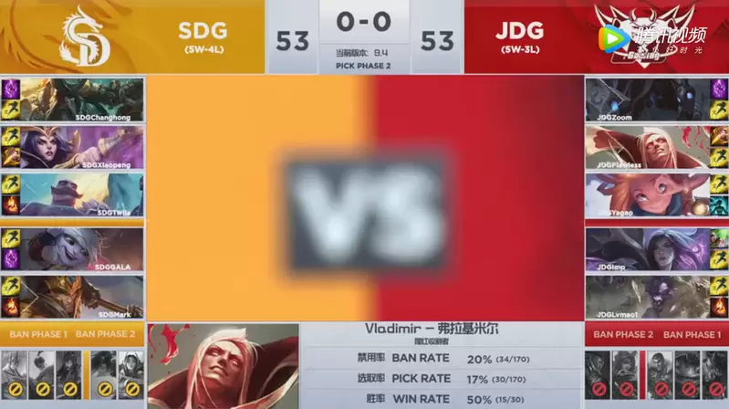 2019LPL春季赛常规赛3月9日JDG vs SDG比赛视频回顾