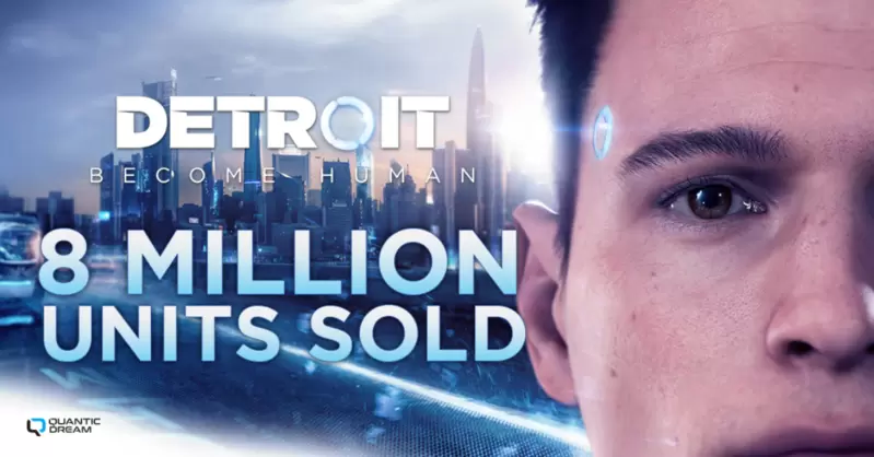 《底特律：变人》全球销量突破800万份，开发商已被网易收购