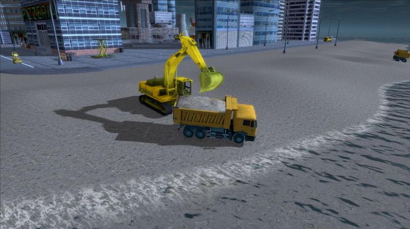 河沙挖掘机模拟器游戏截图
