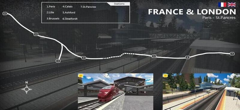 欧洲列车模拟器全解锁版图3