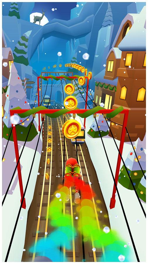subway surfers伦敦圣诞节官方最新版游戏截图