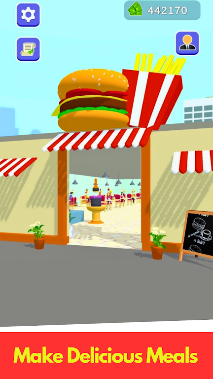 餐厅制作食品商安卓版游戏截图