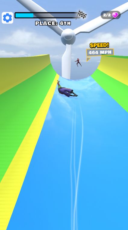 水上滑梯飞行挑战游戏截图