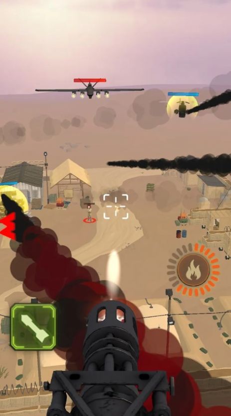 直升机打击沙漠战争游戏截图