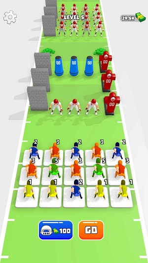 足球模拟合并游戏截图