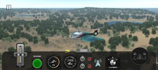 起飞直升机飞行模拟器中文安卓版图1