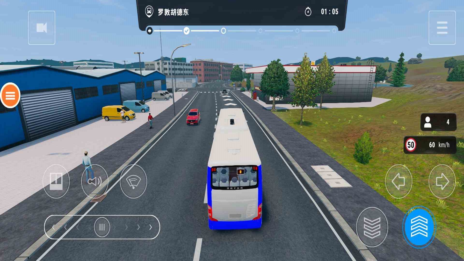 巴士模拟器2025内置菜单游戏截图